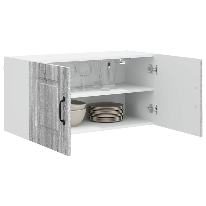 Mobile da cucina con lo scaffale Grigio Sonoma 80 x 31 x 40 cm 884586