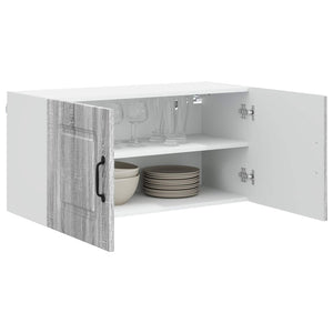 Mobile da cucina con lo scaffale-Armadio da cucina Grigio Sonoma 80 x 31 x 40 cm 127164