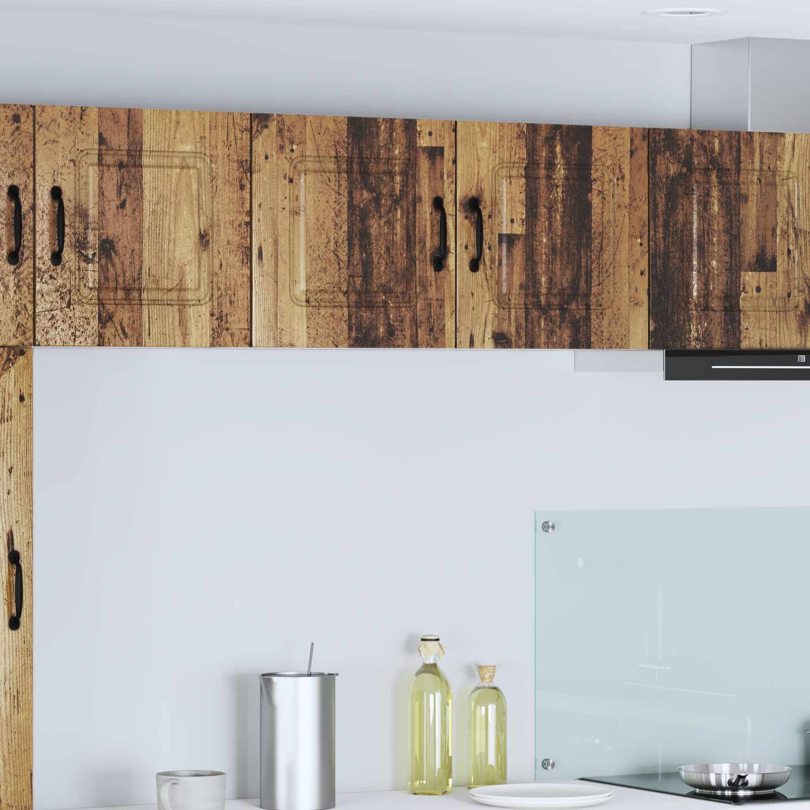 Mobile da cucina con lo scaffale Legno vecchio 80 x 31 x 40 cm 884590