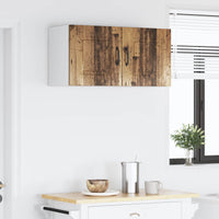 Mobile da cucina con lo scaffale Legno vecchio 80 x 31 x 40 cm 884590