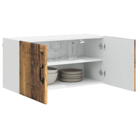 Mobile da cucina con lo scaffale Legno vecchio 80 x 31 x 40 cm 884590
