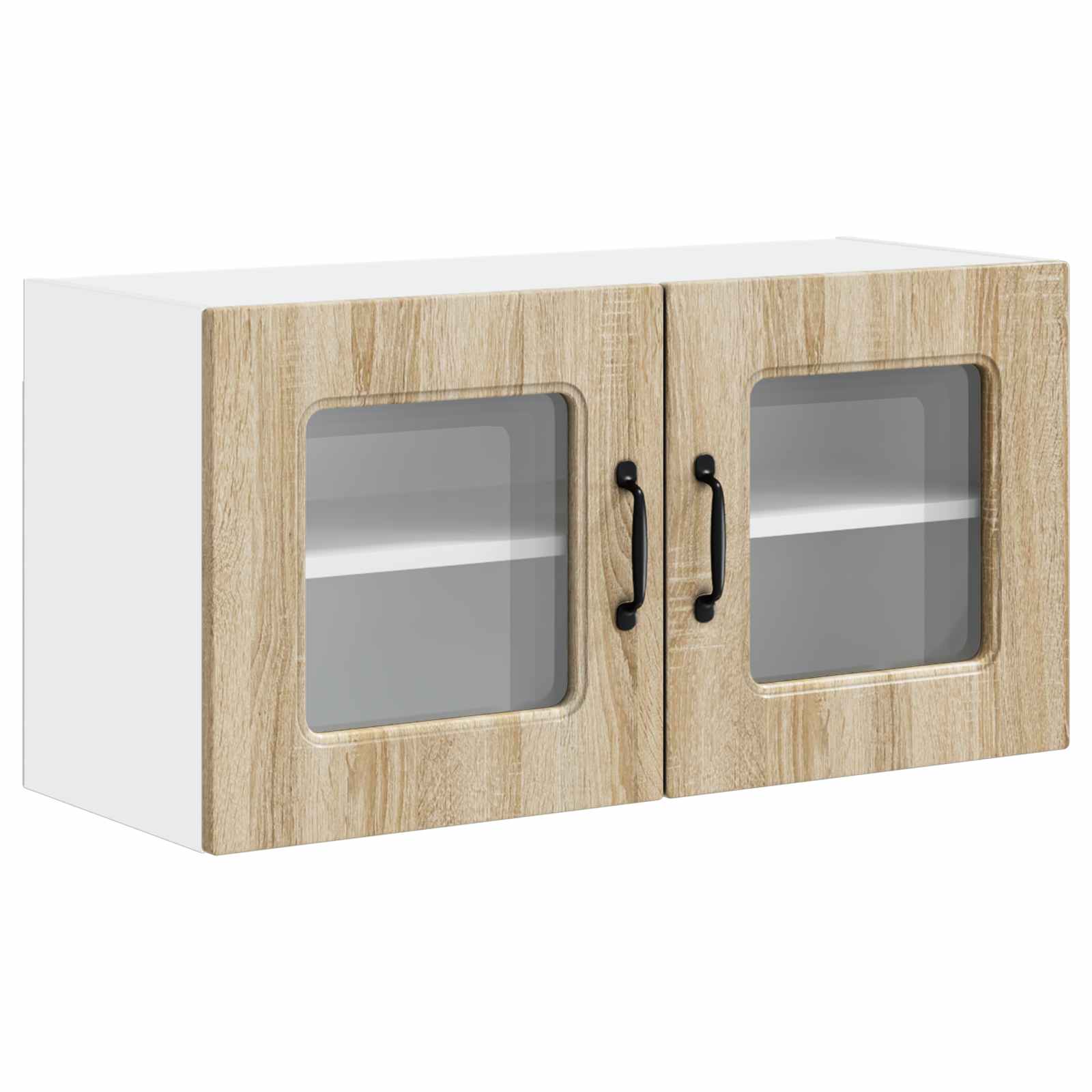 Mobile da cucina con lo scaffale-Armadio da cucina Rovere Sonoma 80 x 31 x 40 cm 374929