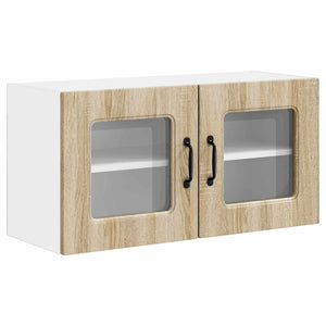 Mobile da cucina con lo scaffale-Armadio da cucina Rovere Sonoma 80 x 31 x 40 cm 374929