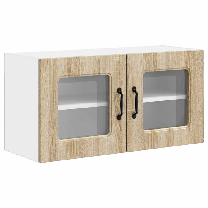 Mobile da cucina con lo scaffale-Armadio da cucina Rovere Sonoma 80 x 31 x 40 cm 374929