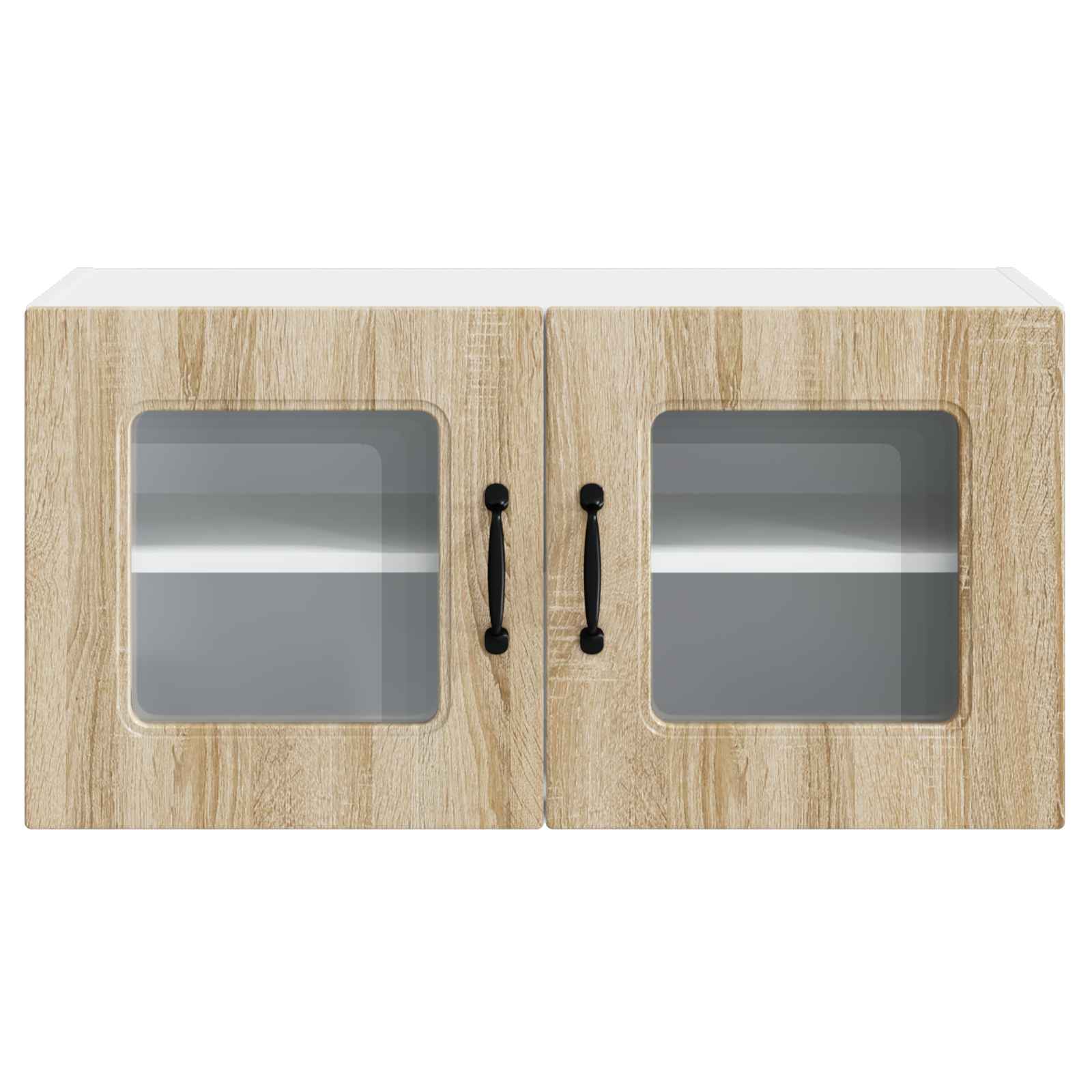 Mobile da cucina con lo scaffale-Armadio da cucina Rovere Sonoma 80 x 31 x 40 cm 374929