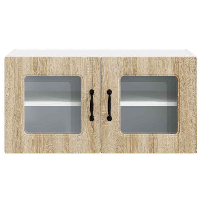 Mobile da cucina con lo scaffale-Armadio da cucina Rovere Sonoma 80 x 31 x 40 cm 374929
