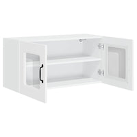 Mobile da cucina con lo scaffale-Armadio da cucina Bianco Lucido 80 x 31 x 40 cm 784970