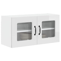 Mobile da cucina con lo scaffale-Armadio da cucina Bianco Lucido 80 x 31 x 40 cm 784970