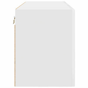 Mobile da cucina con lo scaffale-Armadio da cucina Bianco Lucido 80 x 31 x 40 cm 784970