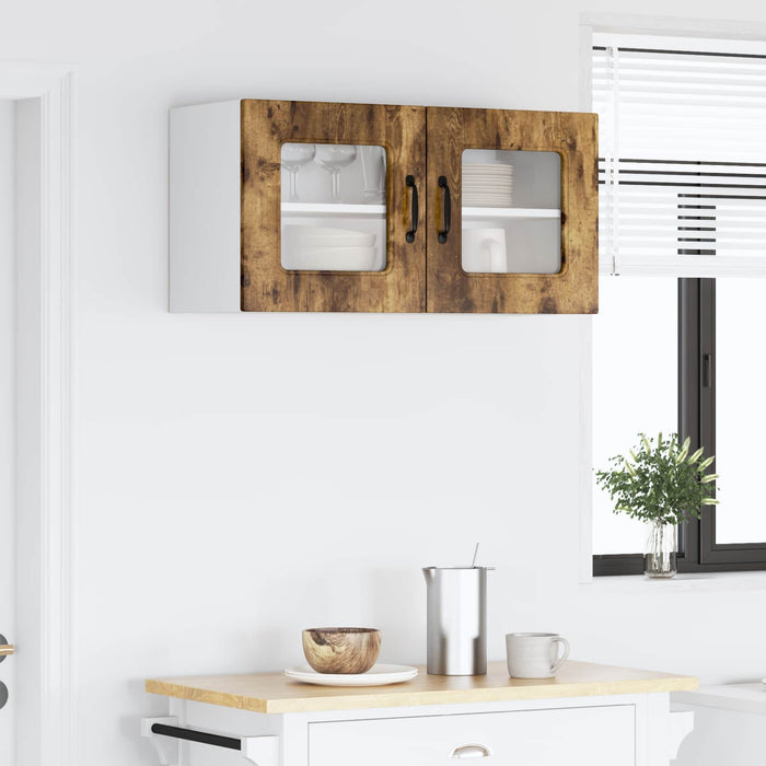 Mobile da cucina Rovere fumé 80 x 31 x 40 cm Legno multistrato 884599