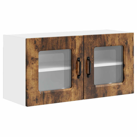 Mobile da cucina-Armadio da cucina Rovere fum¨¦ 80 x 31 x 40 cm Legno multistrato 386622