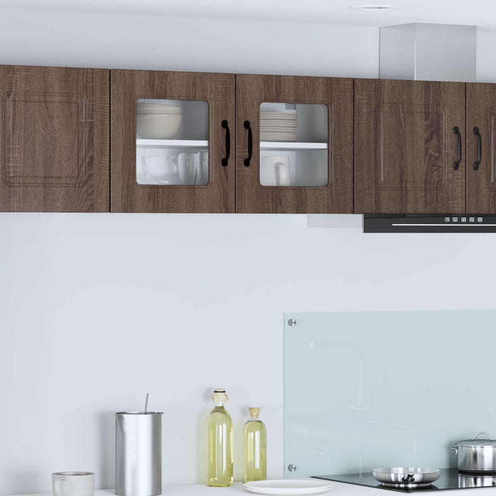 Mobile da cucina con lo scaffale-Armadio da cucina Rovere Marrone 80 x 31 x 40 cm 157053