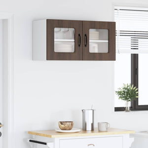 Mobile da cucina con lo scaffale Rovere Marrone 80 x 31 x 40 cm 884601