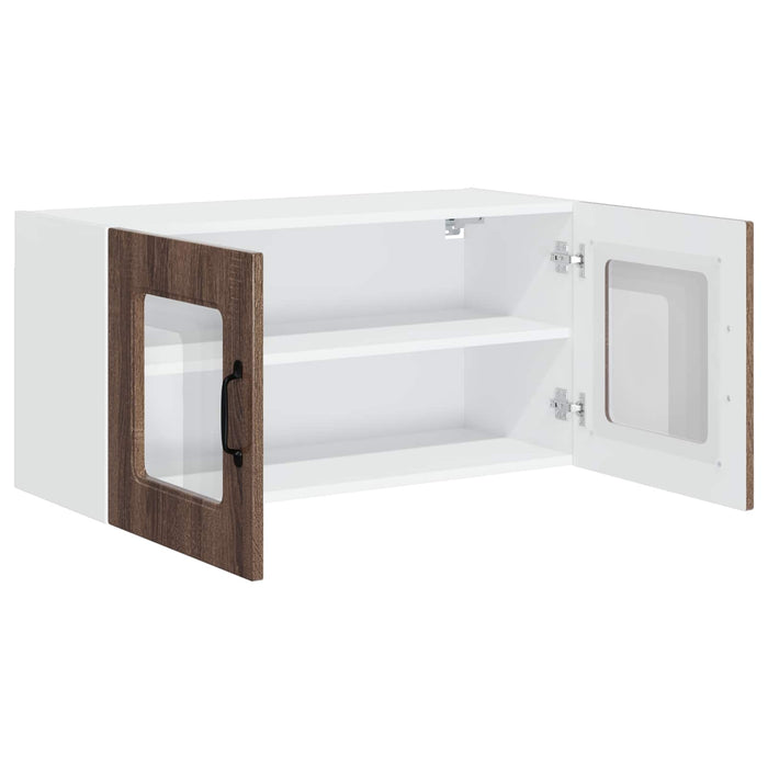 Mobile da cucina con lo scaffale-Armadio da cucina Rovere Marrone 80 x 31 x 40 cm 157053