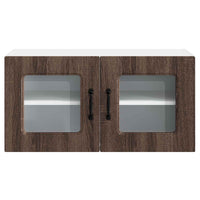 Mobile da cucina con lo scaffale-Armadio da cucina Rovere Marrone 80 x 31 x 40 cm 157053