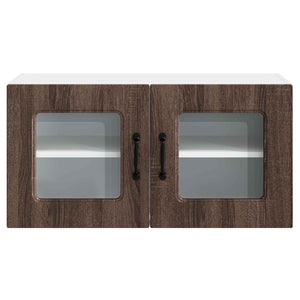 Mobile da cucina con lo scaffale-Armadio da cucina Rovere Marrone 80 x 31 x 40 cm 157053