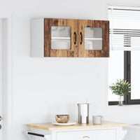 Mobile da cucina con lo scaffale Legno vecchio 80 x 31 x 40 cm 884602