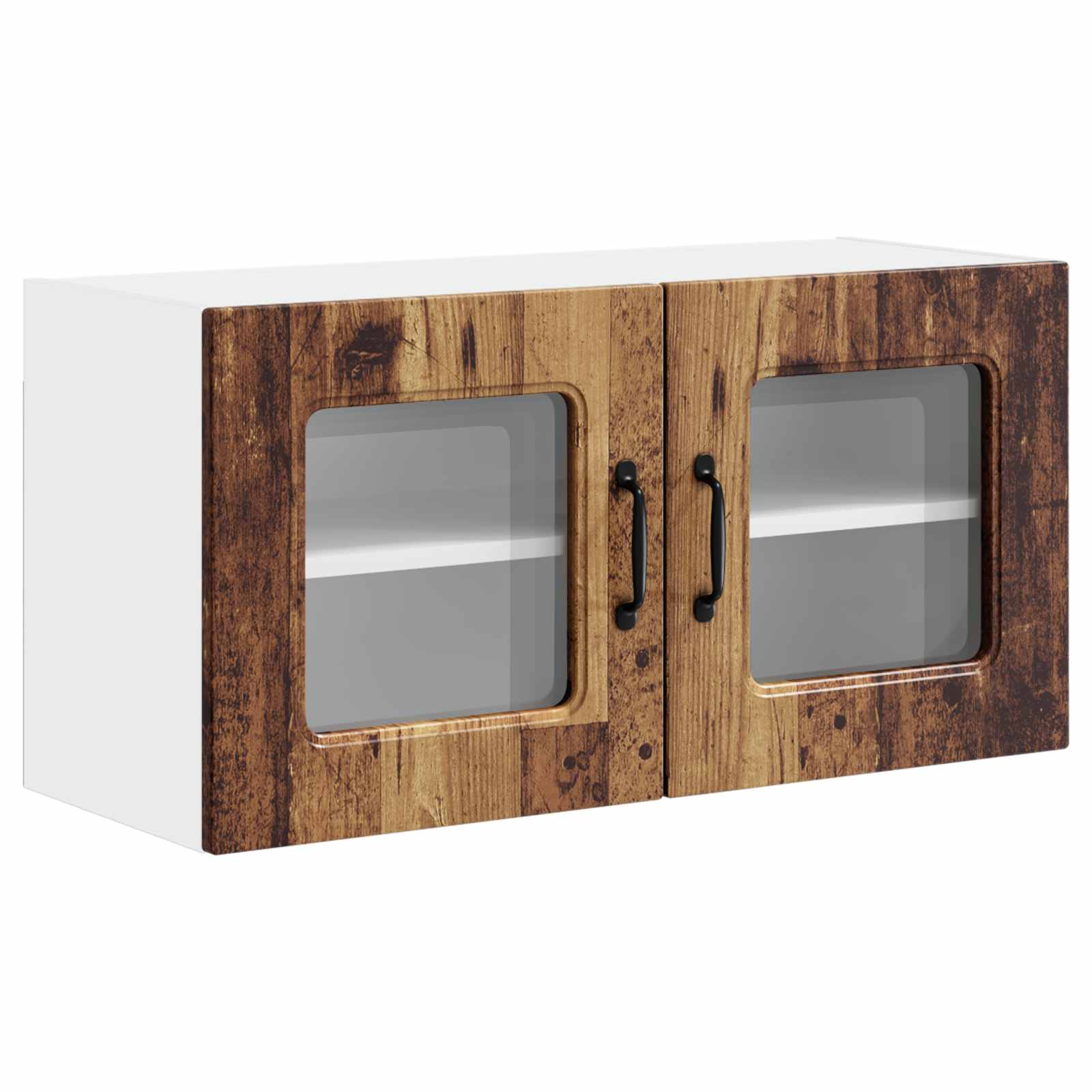 Mobile da cucina con lo scaffale Legno vecchio 80 x 31 x 40 cm 884602