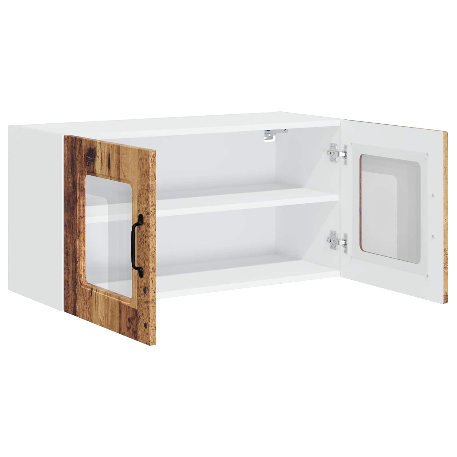 Mobile da cucina con lo scaffale Legno vecchio 80 x 31 x 40 cm 884602