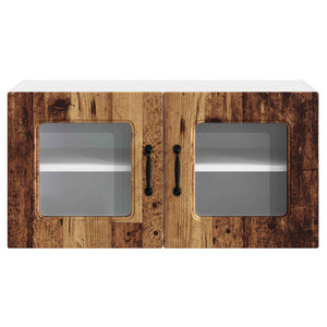 Mobile da cucina con lo scaffale-Armadio da cucina Legno vecchio 80 x 31 x 40 cm 281161