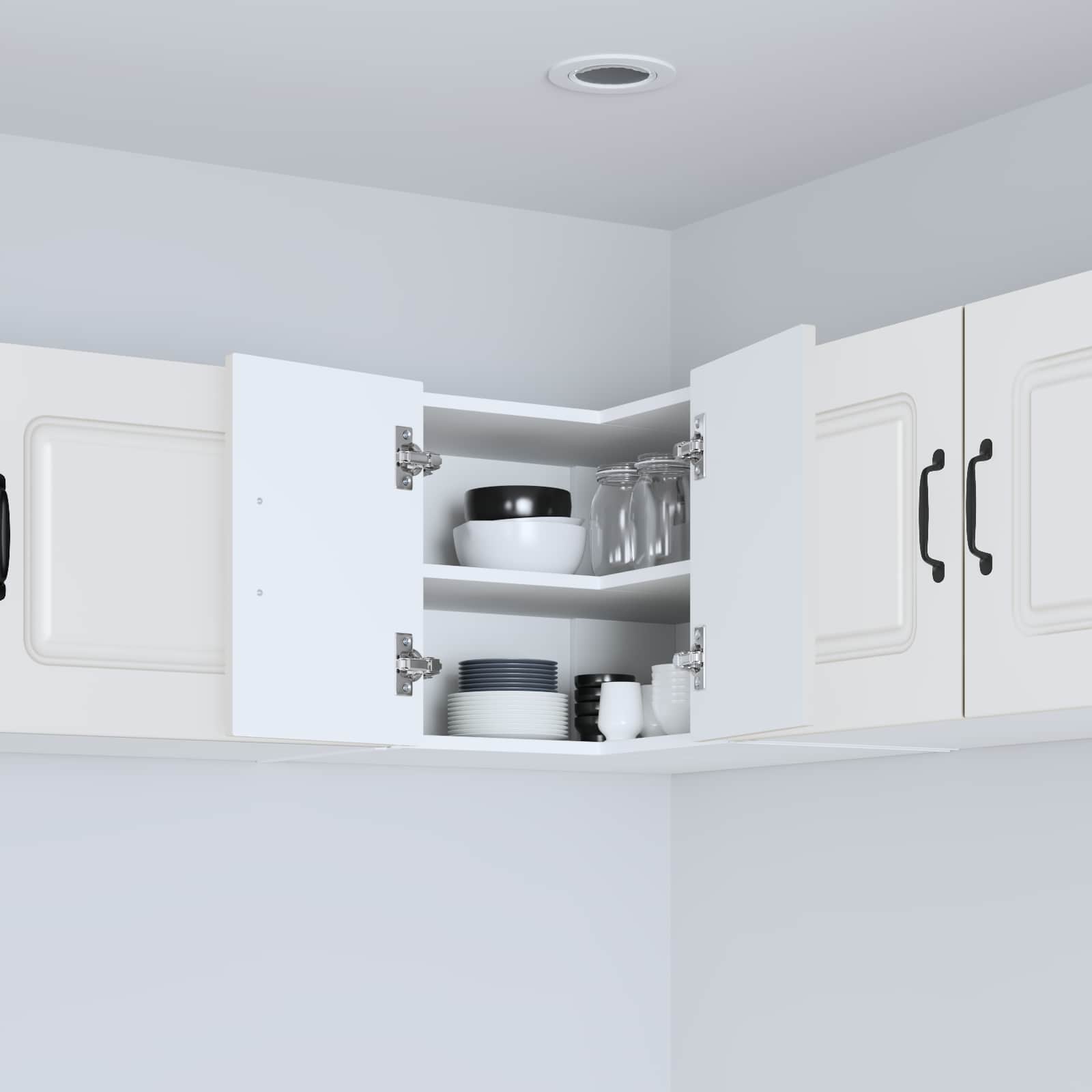 Mobile da cucina Bianco 57 x 57 x 40 cm Legno multistrato 884604