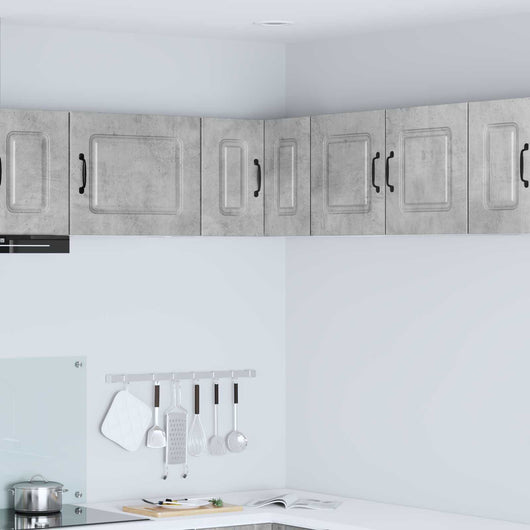 Mobile da cucina con lo scaffale-Armadio da cucina Grigio cemento 57 x 57 x 40 cm 584014