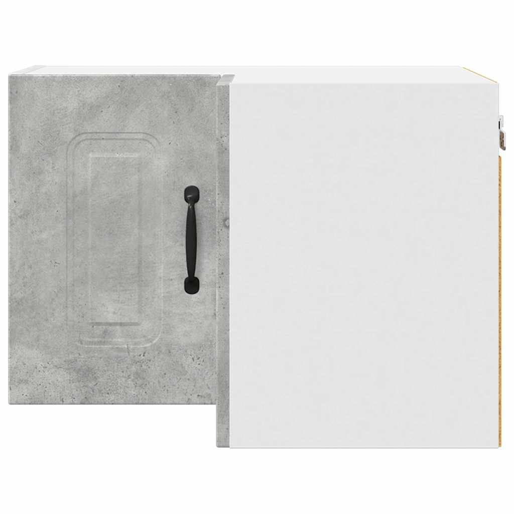 Mobile da cucina con lo scaffale-Armadio da cucina Grigio cemento 57 x 57 x 40 cm 584014