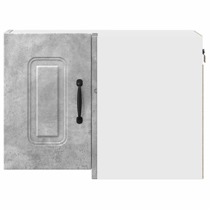 Mobile da cucina con lo scaffale-Armadio da cucina Grigio cemento 57 x 57 x 40 cm 584014