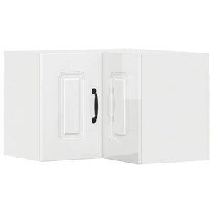 Mobile da cucina con lo scaffale-Armadio da cucina Bianco Lucido 57 x 57 x 40 cm 124150