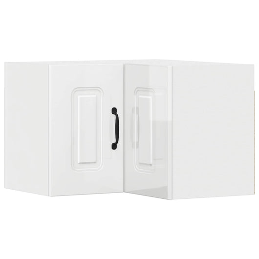 Mobile da cucina con lo scaffale-Armadio da cucina Bianco Lucido 57 x 57 x 40 cm 124150