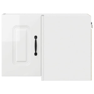 Mobile da cucina con lo scaffale-Armadio da cucina Bianco Lucido 57 x 57 x 40 cm 124150