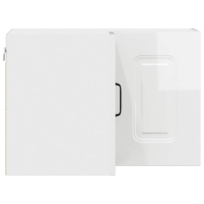 Mobile da cucina con lo scaffale-Armadio da cucina Bianco Lucido 57 x 57 x 40 cm 124150