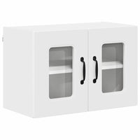 Pensile cucina 2 pcs Bianco 60 x 31 x 40 cm Legno multistrato 884615
