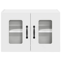 Pensile cucina 2 pcs Bianco 60 x 31 x 40 cm Legno multistrato 884615