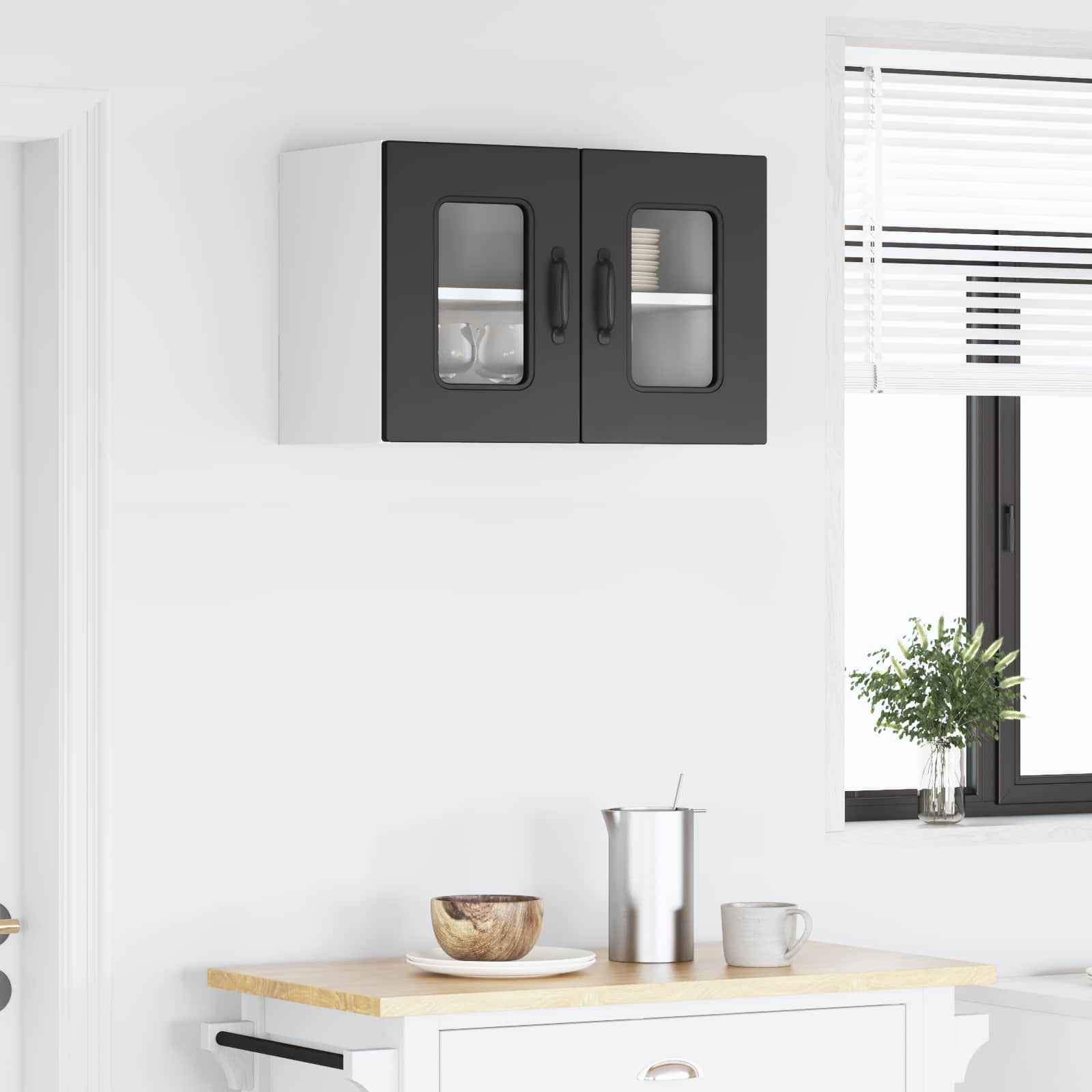 Mobile da cucina Nero 60 x 31 x 40 cm Legno multistrato 884616