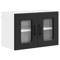 Mobile da cucina 2 pz-Set di 2 Armadio da cucina Nero 60 x 31 x 40 cm Legno multistrato 930879