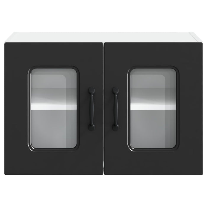 Mobile da cucina 2 pcs Nero 60 x 31 x 40 cm Legno multistrato 884617