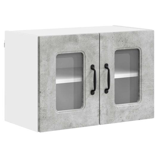 Mobile da cucina con lo scaffale-Armadio da cucina Grigio cemento 60 x 31 x 40 cm 327333