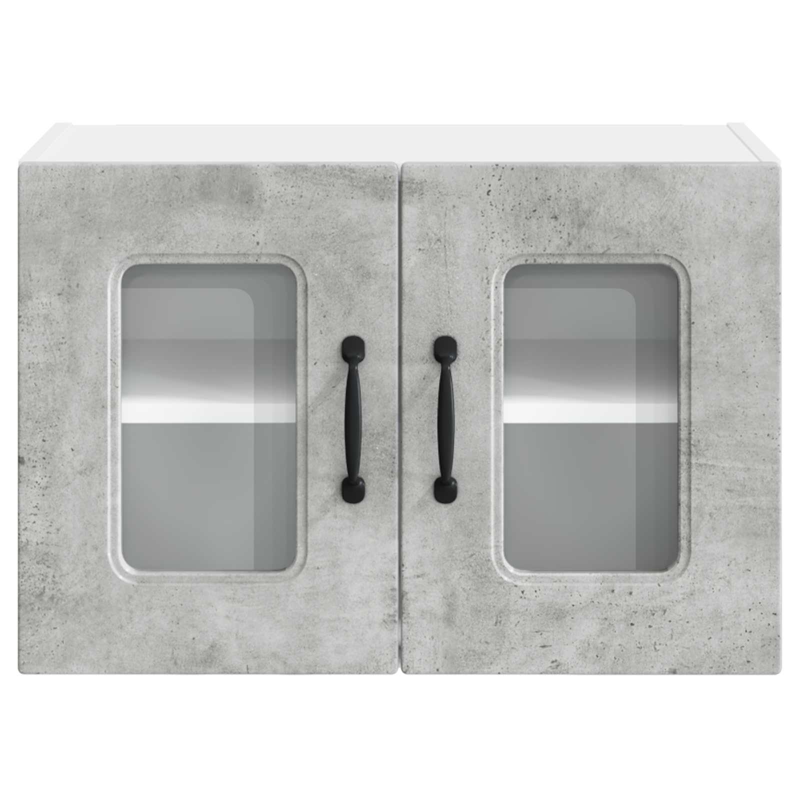 Mobile da cucina con lo scaffale-Armadio da cucina Grigio cemento 60 x 31 x 40 cm 327333
