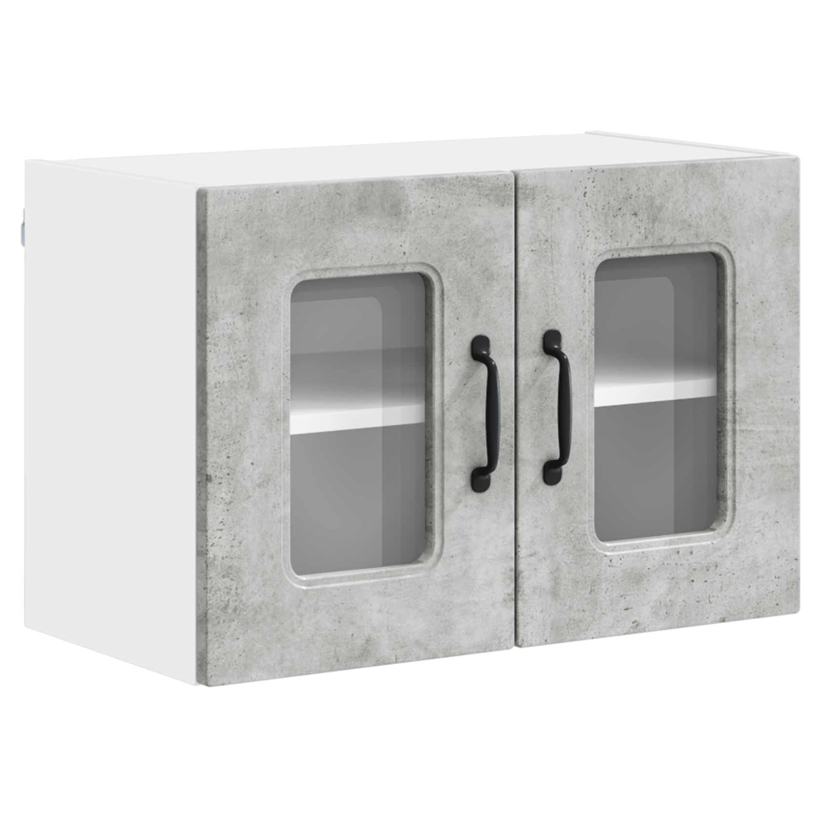 Mobile da cucina 2 pcs Grigio cemento 60 x 31 x 40 cm 884621