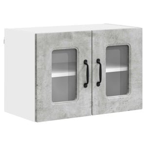 Mobile da cucina 2 pz-Set di 2 Armadio da cucina Grigio cemento 60 x 31 x 40 cm 451096