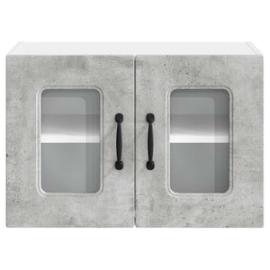 Mobile da cucina 2 pcs Grigio cemento 60 x 31 x 40 cm 884621