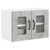 Mobile da cucina 2 pcs Grigio cemento 60 x 31 x 40 cm 884621