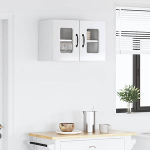 Mobile da cucina con lo scaffale Bianco Lucido 60 x 31 x 40 cm 884622