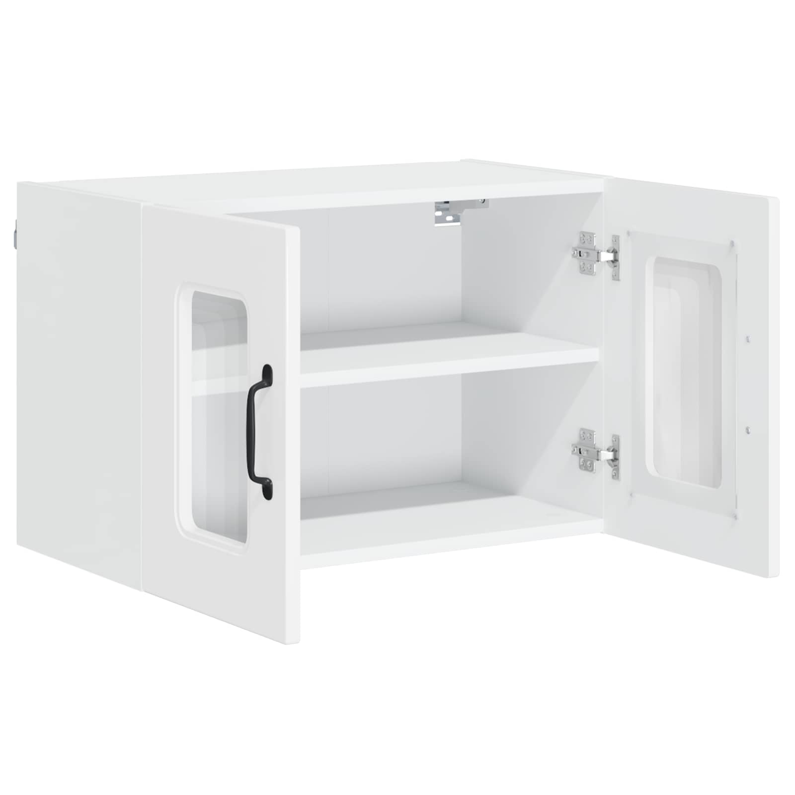 Mobile da cucina con lo scaffale Bianco Lucido 60 x 31 x 40 cm 884622