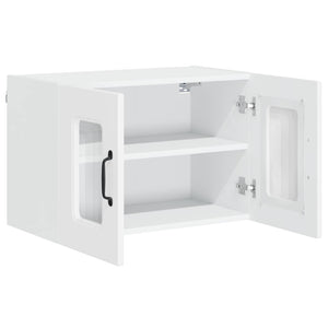 Mobile da cucina 2 pz-Set di 2 Armadio da cucina Bianco Lucido 60 x 31 x 40 cm 934768