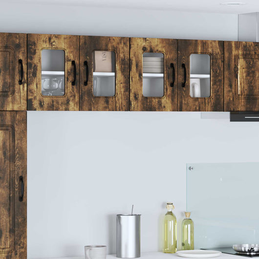 Mobile da cucina-Armadio da cucina Rovere fum¨¦ 60 x 31 x 40 cm Legno multistrato 450372