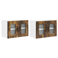 Mobile da cucina 2 pcs Rovere fumé 60 x 31 x 40 cm 884625