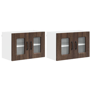 Mobile da cucina 2 pcs Rovere Marrone 60 x 31 x 40 cm 884629