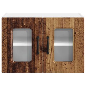 Mobile da cucina 2 pz-Set di 2 Armadio da cucina Legno vecchio 60 x 31 x 40 cm 253339